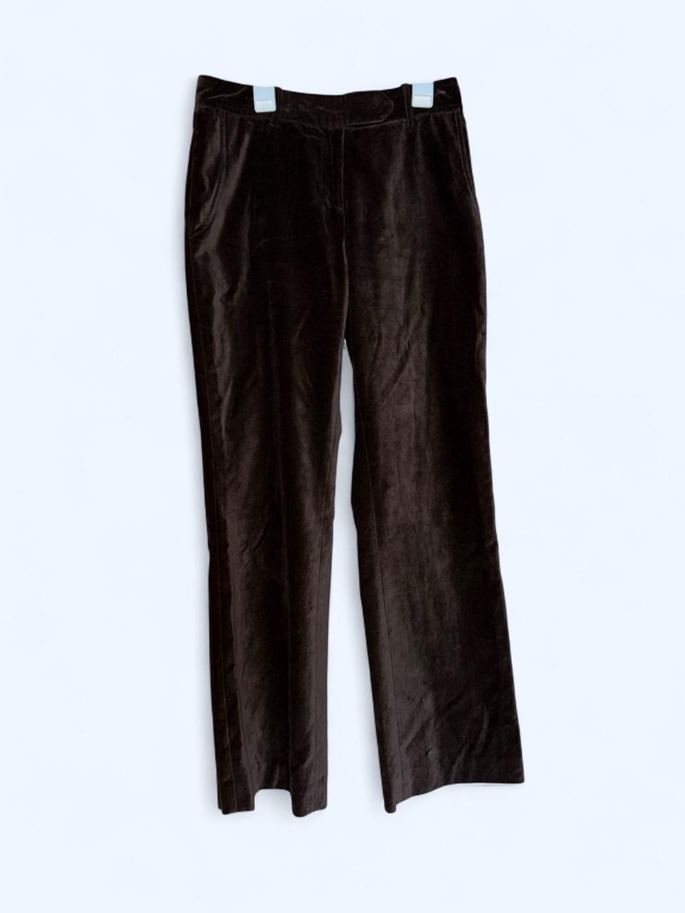 VINTAGE Barneys New York chocolate brown Velvet Pants